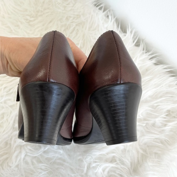 Munro Narrow Mary Jane leather shoes low heel - Picture 8 of 11